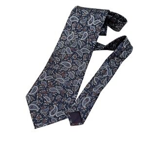 Bert Pulitzer Silk Necktie Paisley Pattern Classic Style‎